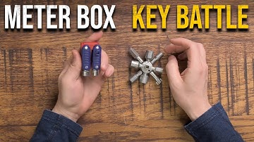 Knipex Meter Box Key - Which one is BEST? Knipex Double Joint vs Knipex Twin Key