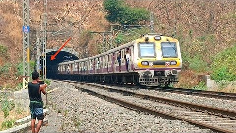 Aerodynamic Emu Local Like Bullet Train Furious Skipped At Tunnel