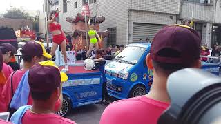 2017 12 30彰化鹿港廈菜園紫極殿【玄天上帝】入火安座遶境大典   跳跳糖 pop candy棠棠、Vivi、小柔 ~ Bang Bang  Bang 跳跳 鹿港文金門館 參禮