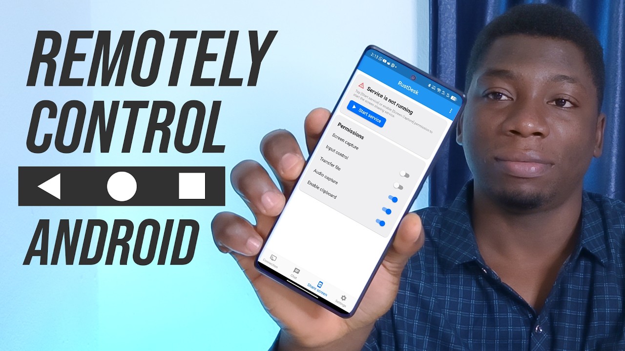 Remote Control Android Device How to Remotely Control Your Android Device for Free - RustDesk ...