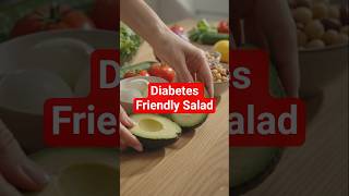 Diabetes-Friendly Salad | Simple Healthy Meal You Can Eat Daily