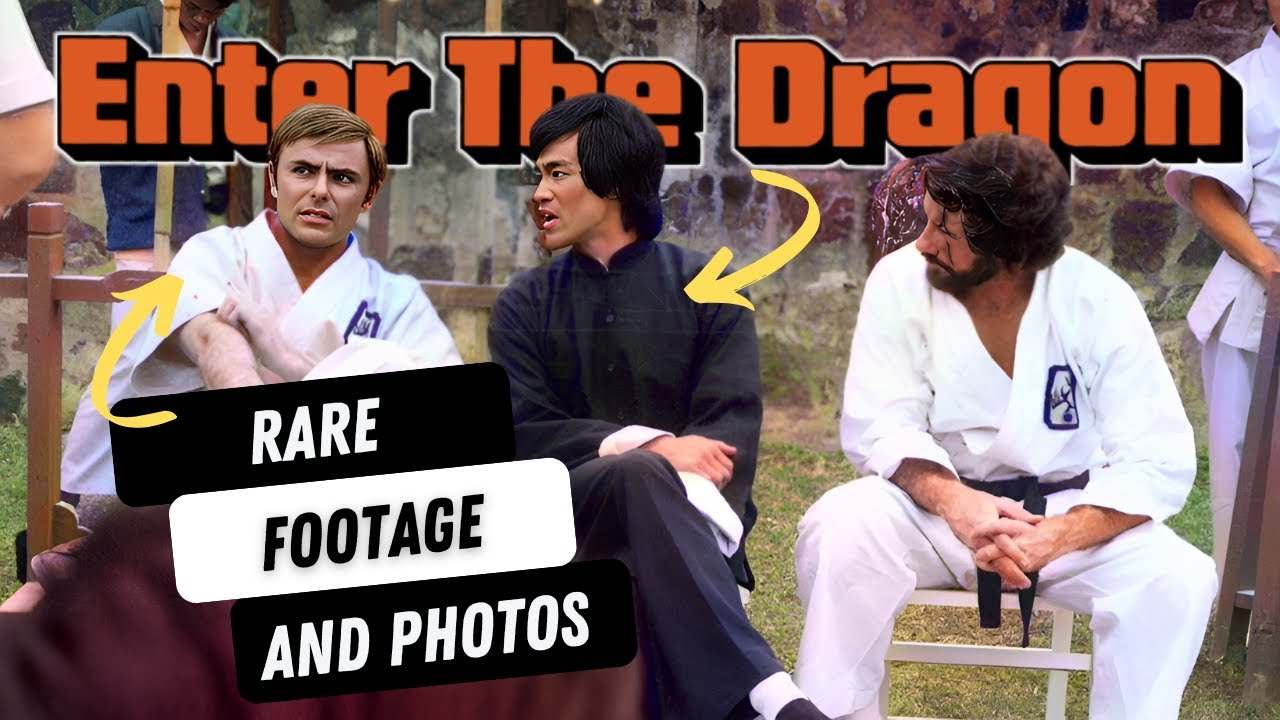 RARE Bruce Lee 'Enter the Dragon' Behind the Scenes Footage & Photos! #brucelee #enterthedragon