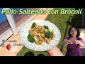 Pollo Salteado con Brócoli