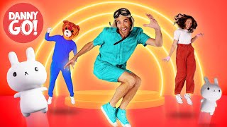 'Bouncing Time!' Dance Song  | Brain Break | Danny Go! Songs for Kids