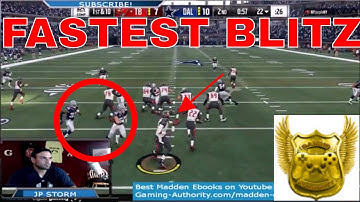 MADDEN 18 FASTEST BLITZ FROM THE NICKEL FORMATION. BEST BLITZ IN MADDEN RIGHT NOW? STOP THE RUN