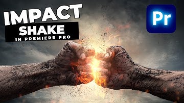 Time Stop IMPACT Shake Effect In Premiere Pro 2023