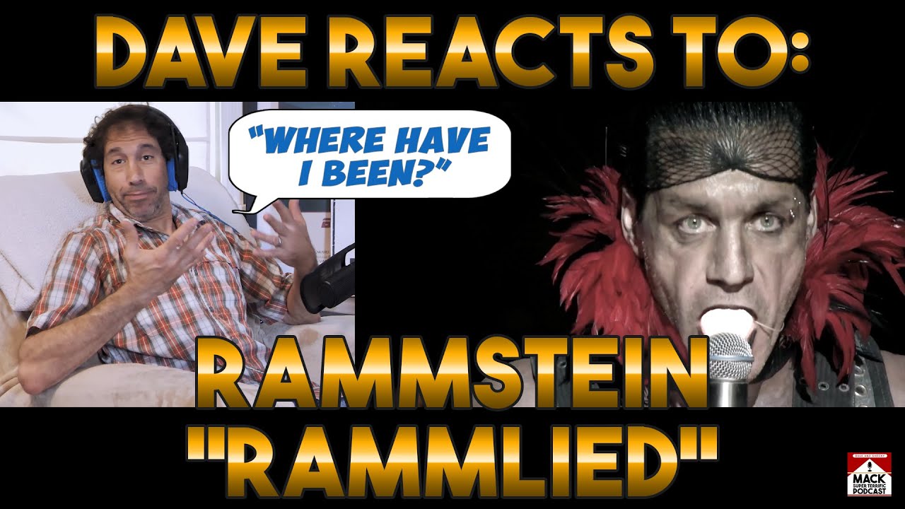 Dave's Reaction Rammstein — Rammlied YouTube