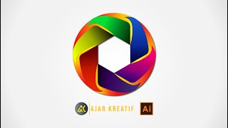 Illustrator Tutorial Modern Hexagonal Circle Design Ajar Kreatif