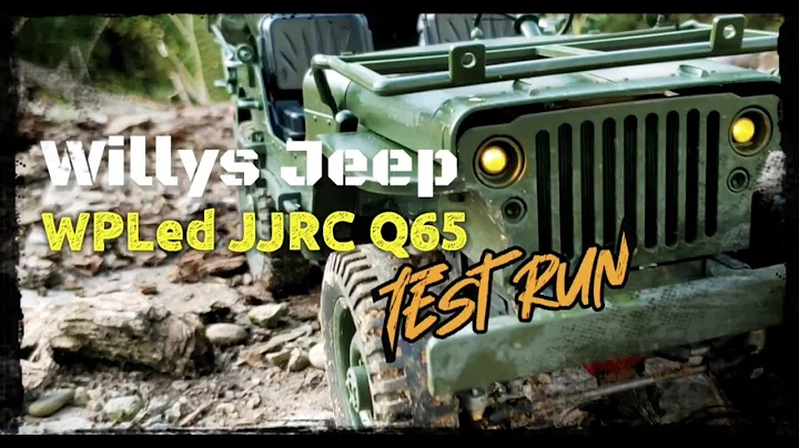 WPLed JJRC Q65 Willys Jeep Test Run