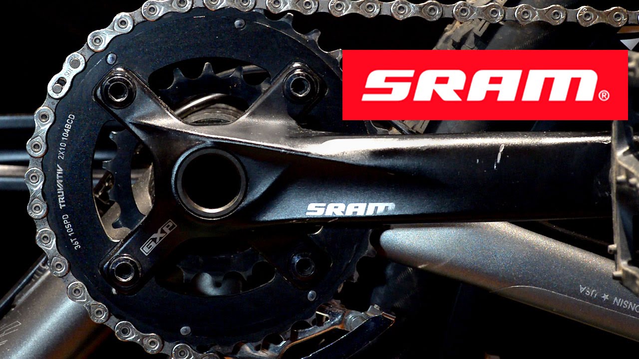 Fjendtlig Registrering operation SRAM X5 Crankset Install, Removal, SRAM GXP Bottom Bracket - Trek Syperfly  6 - YouTube