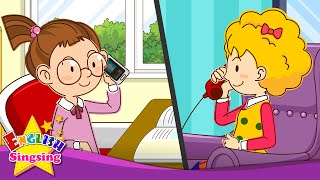 [Telephone Conversations] Can I Speak to Sally? Speaking. - Easy Dialogue for kids screenshot 2