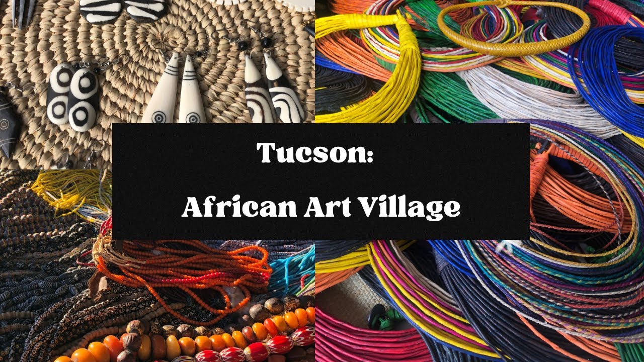 Tucson: African Art Village Bead Show Haul! Tips and Tricks on How to Wash Beads and Pendants!