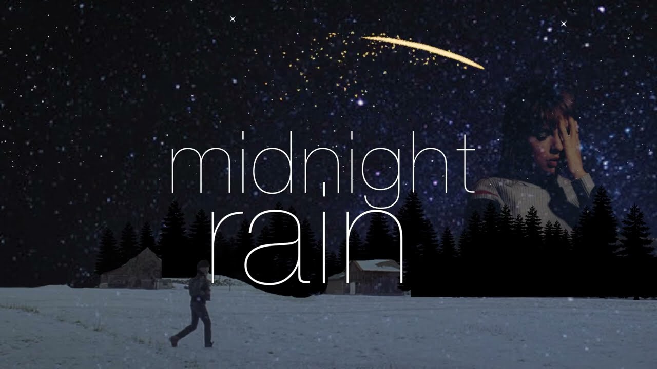 Midnight rain (mashup with Back to December instrumental) Lyric Video - Taylor Swift