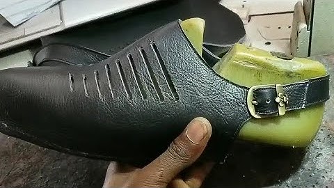 DIY Sandals:✅ how to make shoe/sandals from scratch