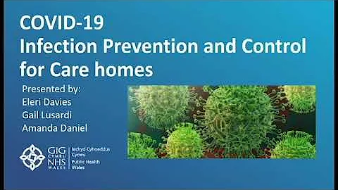 NEW Infection, Prevention and Control (IP&C) webinar for care home providers