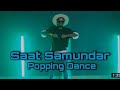 Saat samundar  robotic popping dance by manish popper