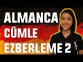 A2 genel almanca dersleri  9blm  almanca cmle ezberleme 2