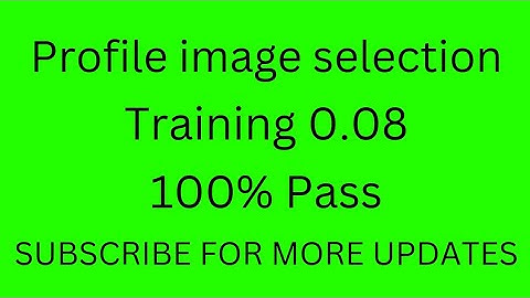 Profile image selection (Training) 0.08/ 100Number of Pass