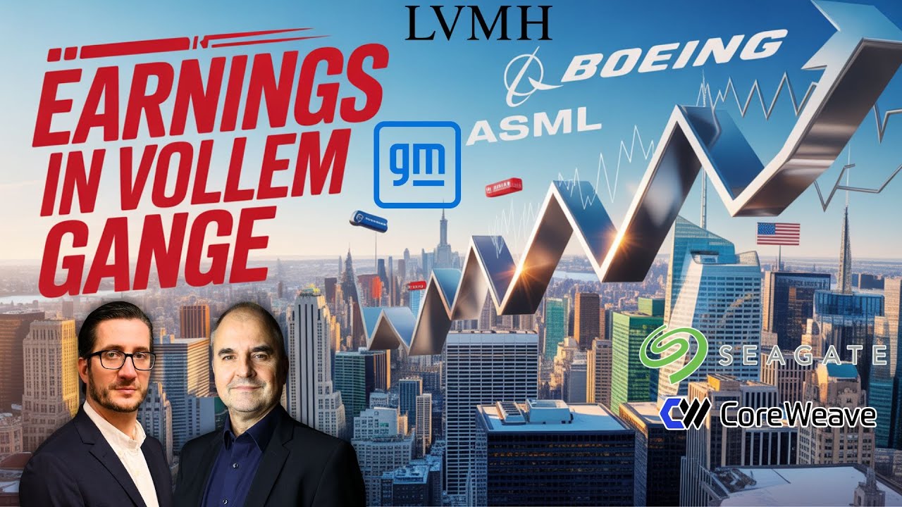 Silber: JETZT reichts! Quartalszahlen Update: LVMH, Seagate, ASML - EUR/USD - Boeing und GM im Blick