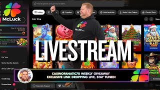 🎰 McLuck Madness! | Live Giveaways + Big Spins screenshot 5