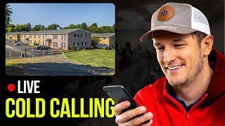 Watch Us Cold Call Multi-Family Brokers  LIVE- He Opens Up About His $1.8M Deal