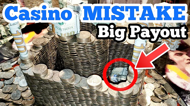 CASINO MISTAKE PAYS BIG ... Playing The High Limit Coin Pusher Jackpot WON MONEY ASMR