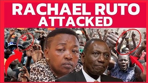 RUTO HECKLED BADLY IN NYAMIRA AS RACHAEL RUTO HECKLED LIKE MBURUKENGE TODAY
