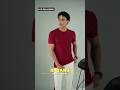 Kaju Style Maroon T-Shirt Look 😎 Trendy Men’s Fashion #ShortsShort