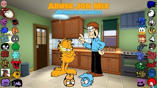 ABUSE JON MIX but everyone sings it ! - MINERMAL NERMAL NERMALLIN BETADCIU