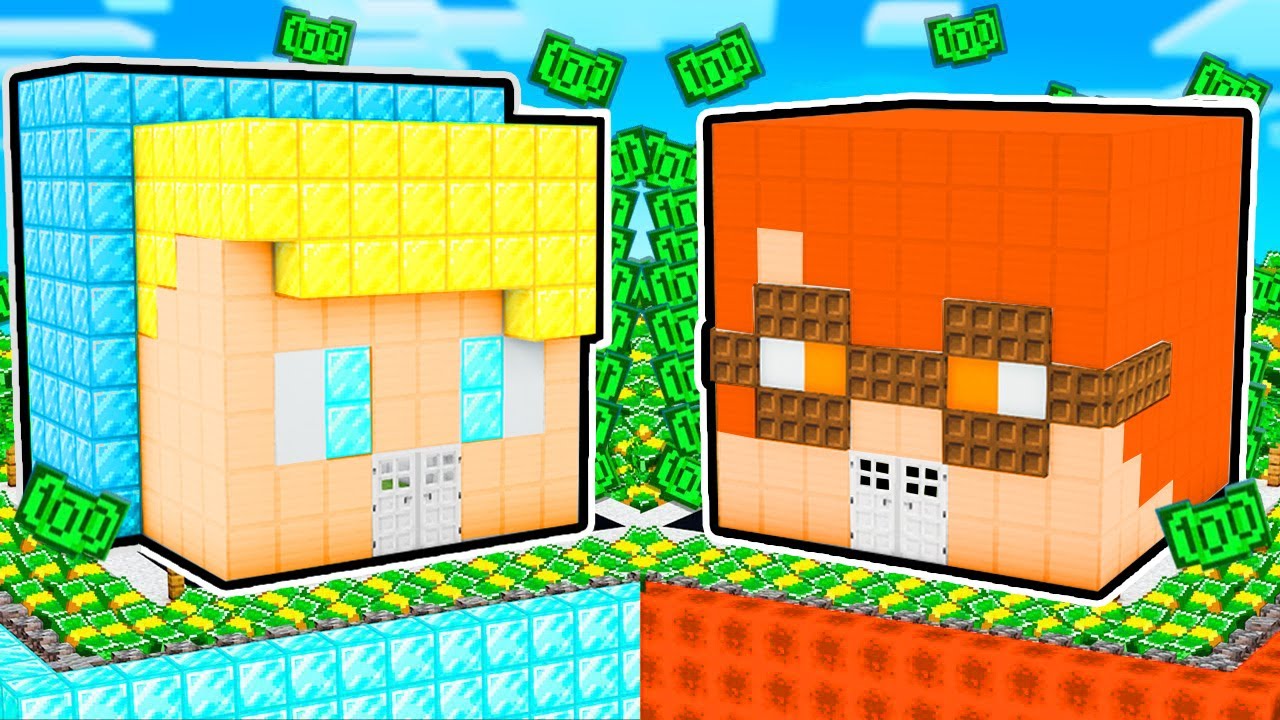 Sbriser vs Krukko BASE PIÙ RICCA Su Minecraft!