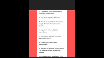 sybcom semester 4 important questions of economics 4