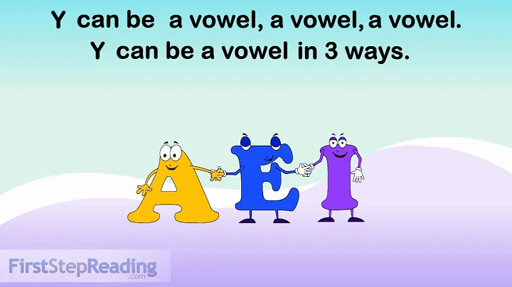 Beginning Reader Grammar Phonics Lesson, Y as a Vowel Sound, Irregular Y