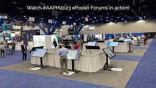 Eposter Sessions Throughout The Exhibit Hall By Multilearning Eposter Service