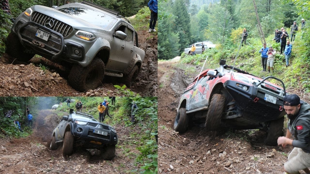 Mercedes XClass 💥 L200 💥 Navara 💥Isuzu DMax 🇹🇷OFF ROAD @TURKIYE 🇹🇷 BLACKSEA