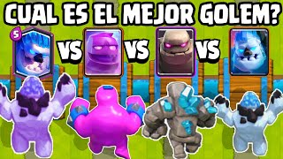 CUAL ES EL MEJOR GOLEM? | OLIMPIADAS de GOLEMS| NUEVA SUPER CARTA | CLASH ROYALE