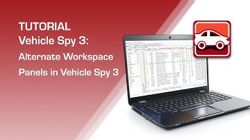 Alternate Workspace Panels in Vehicle Spy 3