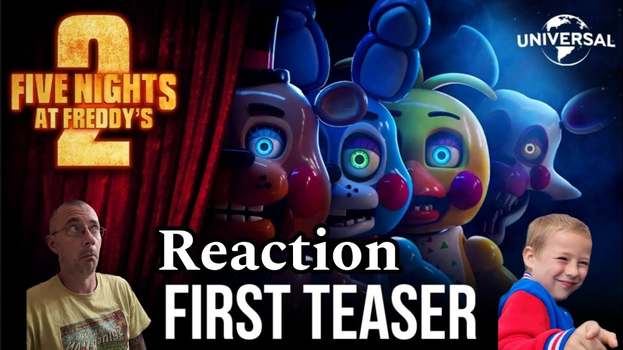 Five Nights at Freddys 2 teaser trailer reaction - YouTube