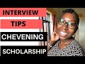 Chevening scholarship interviews  what to expect