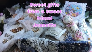 Spoilt with gifts from Jeanette MiCottageCrafts