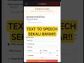 Rekomendasi Aplikasi Text To Speech AI Sekali Bayar Terbaik Untuk Konten Kreator
