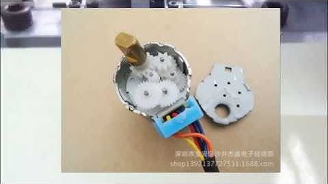 Stepper motor assembly line machine