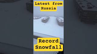 🚨All of Russia is under snow
