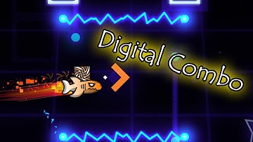 Digital Combo 100% (EASY DEMON LEVEL) by Distortt | Geometry Dash