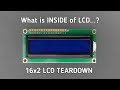 16x2 LCD Teardown || What is Inside of 16x2 JHD LCD