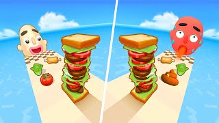 Hot Dog Run | Sandwich Runner - All Level Gameplay Android,iOS - NEW BIG APK UPDATE screenshot 4