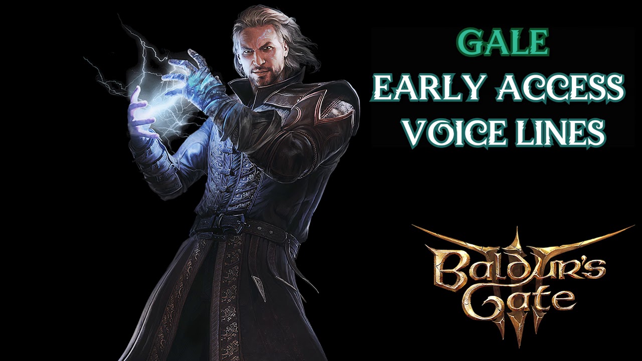Baldur's Gate 3 Voice Lines Gale 5298 files! YouTube Baldur's Gate 3 Voice Lines Gale 5298 files! YouTube