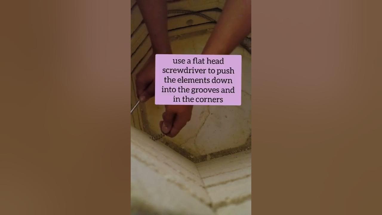 how to replace kiln elements (manual Duncan kiln) YouTube