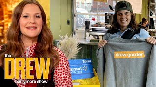 Drew Surprises a Coffeehouse Youth Leader with Special Prize | Drew-Gooders
