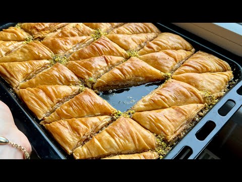 📣 BAKLAVA BENDEN SORULUR ✋ Bu Tarifle ÇITIR ÇITIR ✔EL AÇMASI✔ EV BAKLAVASI YAPMAK ÇOK KOLAY 💯