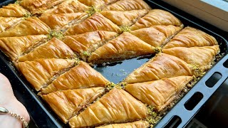  Baklava Benden Sorulur Bu Tarifle Çitir Çitir El Açmasi Ev Baklavasi Yapmak Çok Kolay 